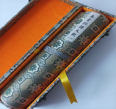 七里河书画装裱案例